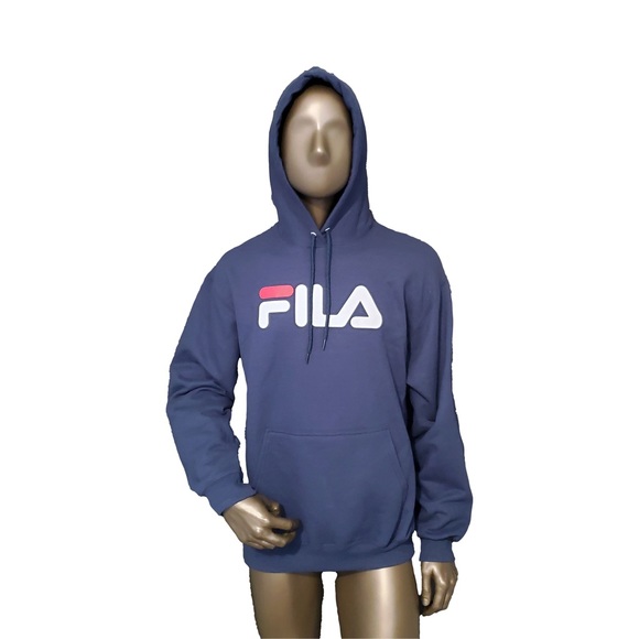 Navy Fila Hoodie - Picture 1 of 1